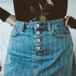 denim skirt