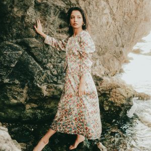 flowery dress